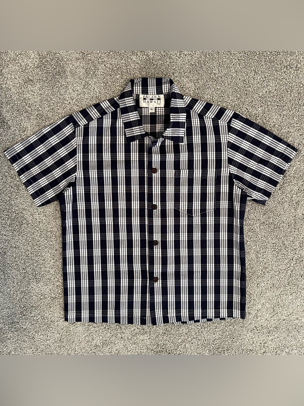 PALAKA HAWAII Boys Button Up